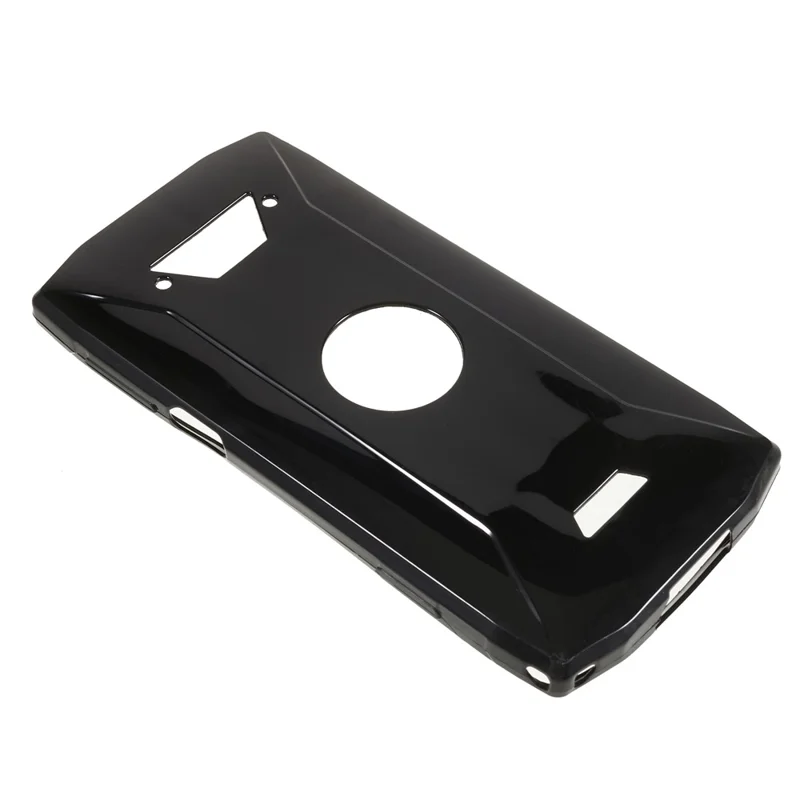 Phone Case for Crosscall Core-X4 Anti-Scratch Soft TPU Case Shockproof Phone Cover - Black