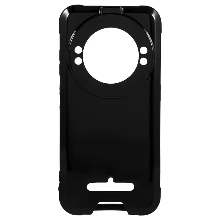 Shockproof Slim Case for Ulefone Power Armor 16 Pro Phone Case Anti-Scratch TPU Cover - Black