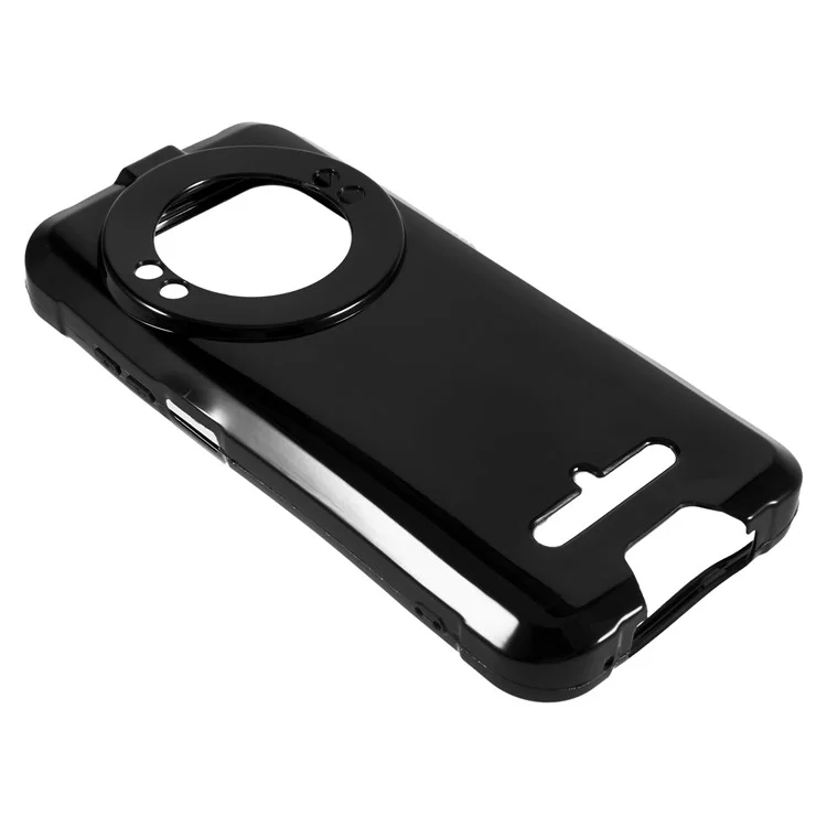 Shockproof Slim Case for Ulefone Power Armor 16 Pro Phone Case Anti-Scratch TPU Cover - Black