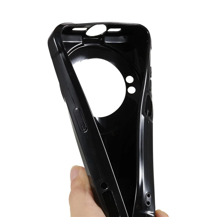 Shockproof Slim Case for Ulefone Power Armor 16 Pro Phone Case Anti-Scratch TPU Cover - Black