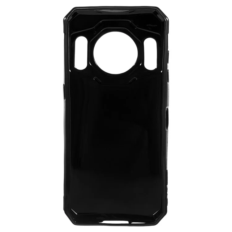 Für Oukitel WP21 Soft TPU stoßfeste Handyhülle Kameraschutz Handyhülle - Schwarz