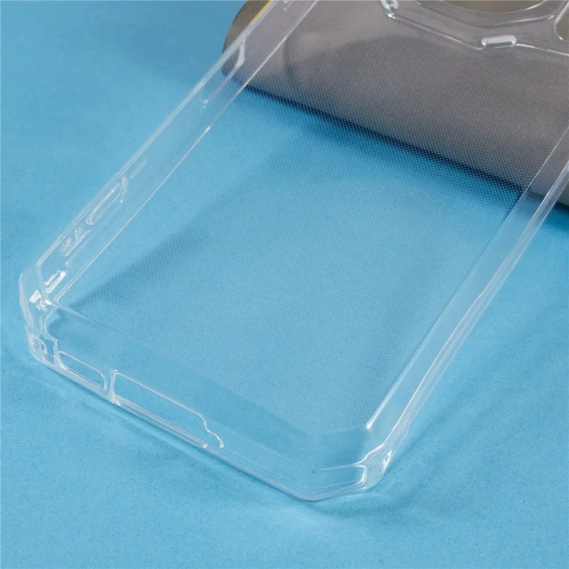 For Oukitel WP21 Soft TPU Shockproof Phone Case Camera Protection Phone Cover - Transparent