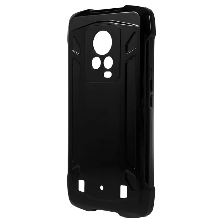 For Cubot King Kong 7 Camera Protection Phone Case Soft TPU Shockproof Phone Cover - Black