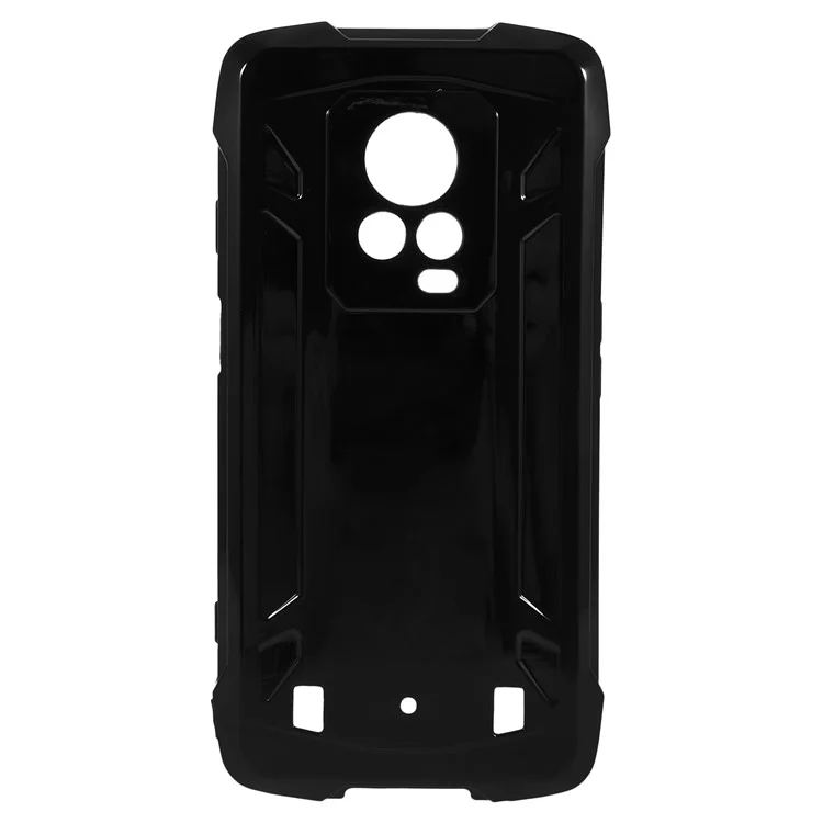 For Cubot King Kong 7 Camera Protection Phone Case Soft TPU Shockproof Phone Cover - Black