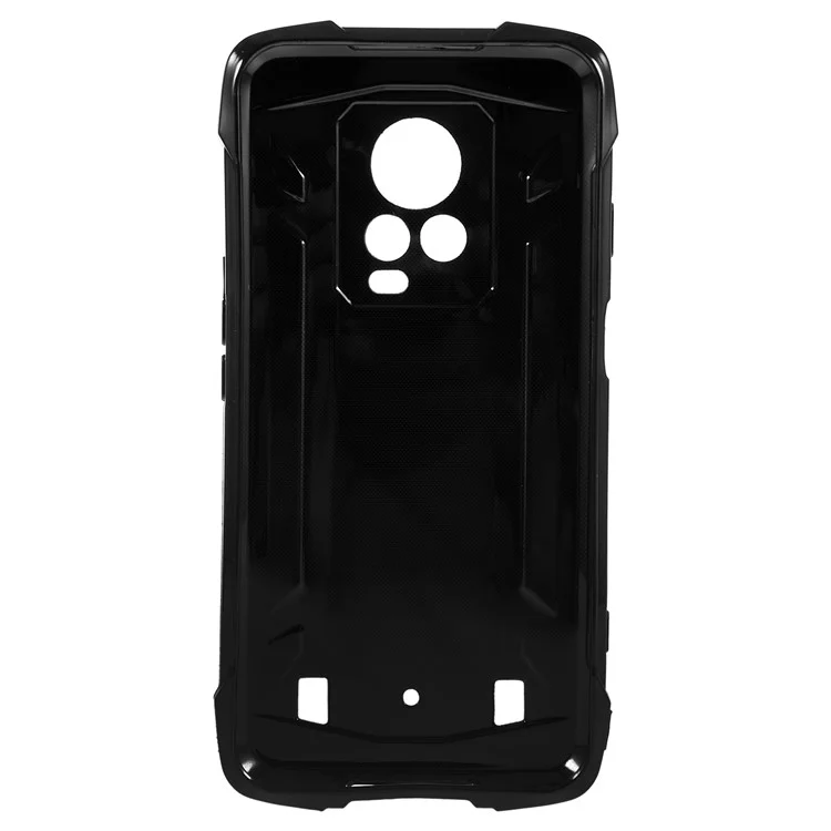 For Cubot King Kong 7 Camera Protection Phone Case Soft TPU Shockproof Phone Cover - Black