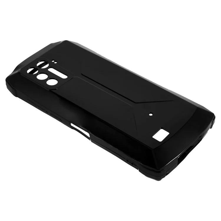 For Ulefone Power Armor 13 4G TPU Phone Case Full Camera Shockproof Protective Cover - Black