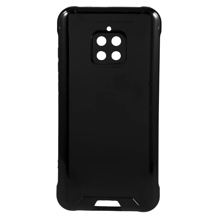 For Blackview BV4900 Soft TPU Phone Cover Anti-scratch Protective Phone Case - Black