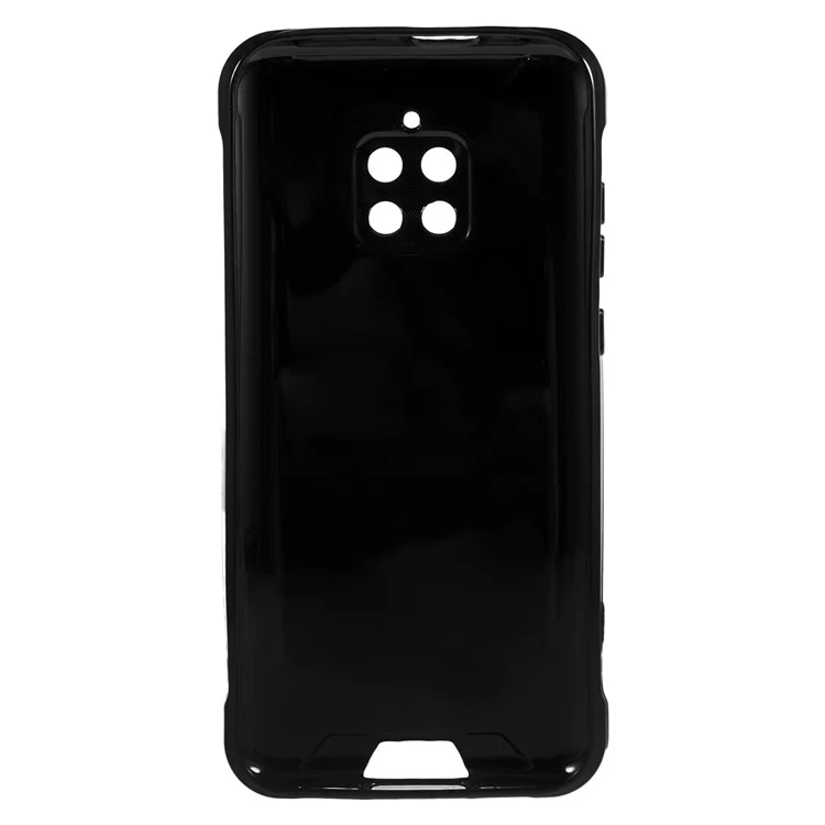 For Blackview BV4900 Soft TPU Phone Cover Anti-scratch Protective Phone Case - Black