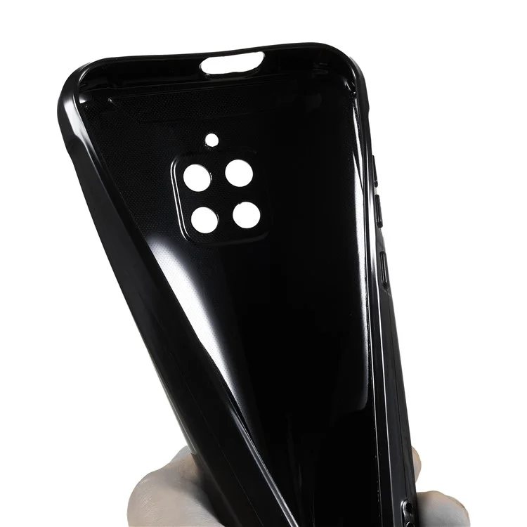 For Blackview BV4900 Soft TPU Phone Cover Anti-scratch Protective Phone Case - Black