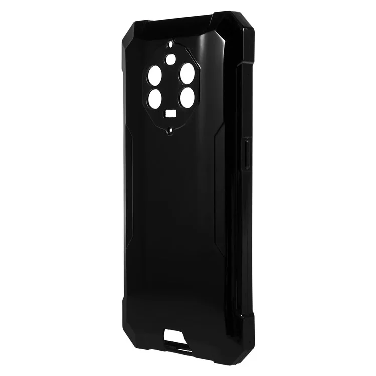 For Blackview BV8800 4G Mobile Phone Case Scratch-resistant TPU Phone Cover - Black