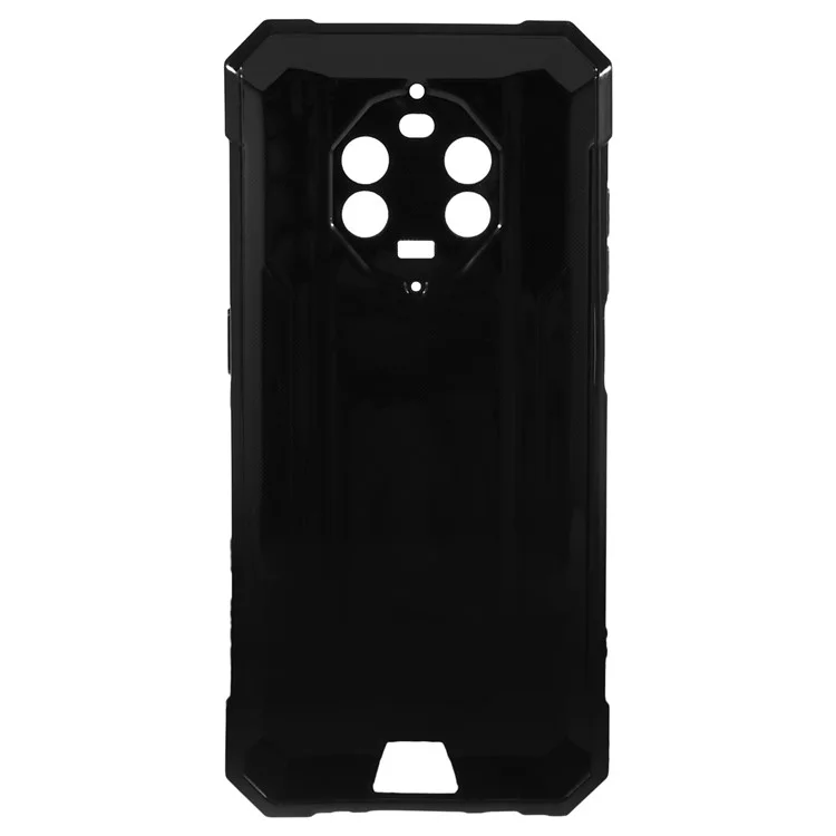 For Blackview BV8800 4G Mobile Phone Case Scratch-resistant TPU Phone Cover - Black