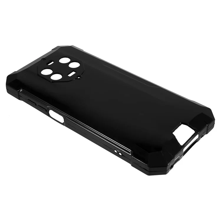 For Blackview BV8800 4G Mobile Phone Case Scratch-resistant TPU Phone Cover - Black