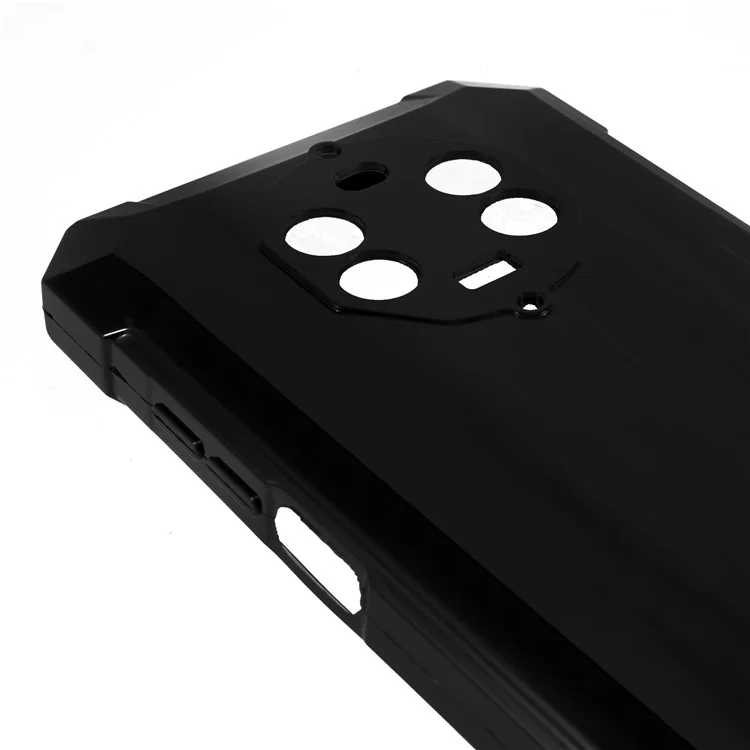 For Blackview BV8800 4G Mobile Phone Case Scratch-resistant TPU Phone Cover - Black