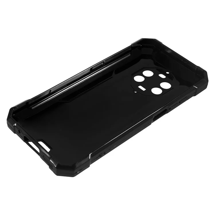 For Blackview BV8800 4G Mobile Phone Case Scratch-resistant TPU Phone Cover - Black