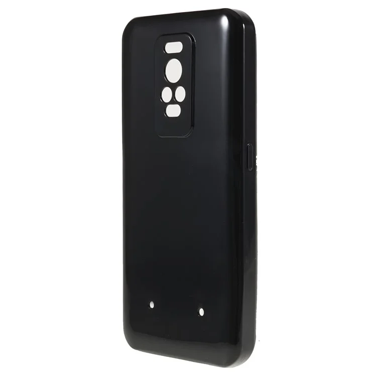 For Ulefone Power Armor 17 Pro Soft TPU Phone Case Camera Protection Scratch-Resistant Back Cover - Black