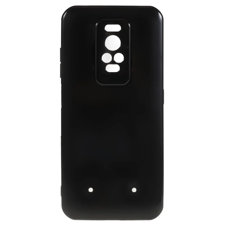 For Ulefone Power Armor 17 Pro Soft TPU Phone Case Camera Protection Scratch-Resistant Back Cover - Black