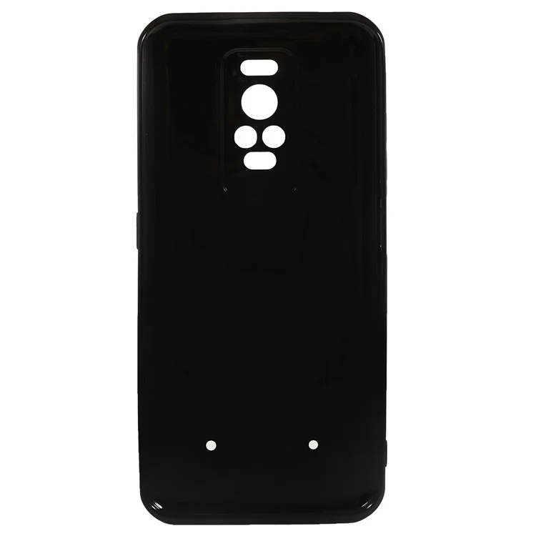 For Ulefone Power Armor 17 Pro Soft TPU Phone Case Camera Protection Scratch-Resistant Back Cover - Black