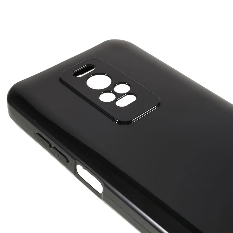 For Ulefone Power Armor 17 Pro Soft TPU Phone Case Camera Protection Scratch-Resistant Back Cover - Black