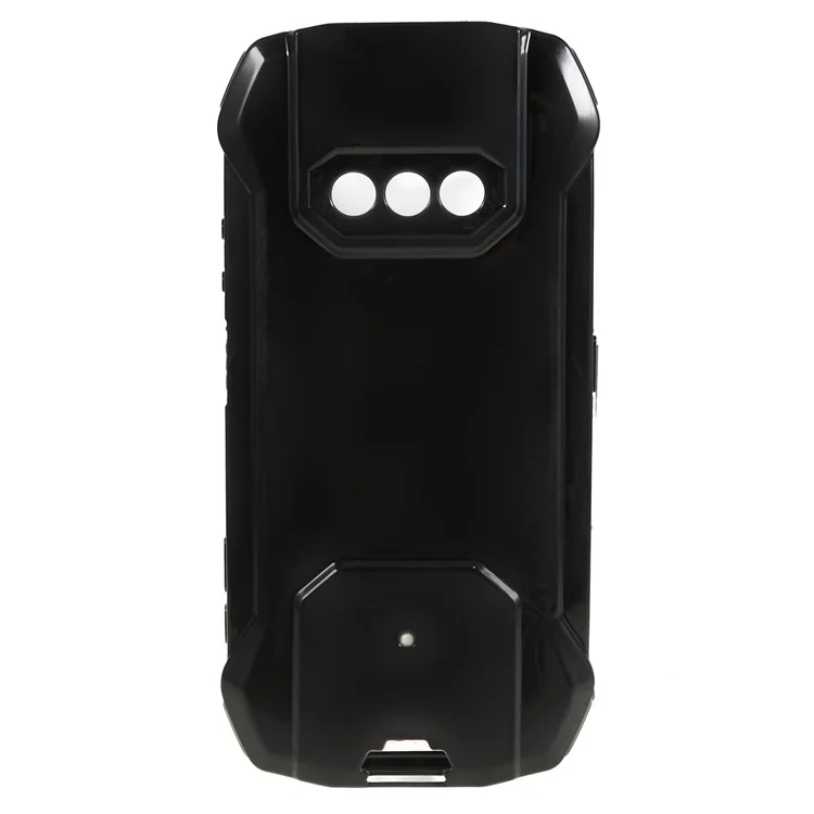 Pour Ulefone Armor 15 Anti-Rayures Étui de Téléphone Souple en TPU Renforcé aux Coins Antichoc - Noir