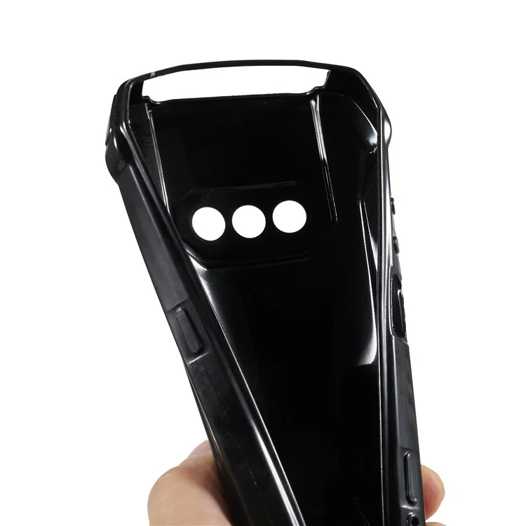 Pour Ulefone Armor 15 Anti-Rayures Étui de Téléphone Souple en TPU Renforcé aux Coins Antichoc - Noir