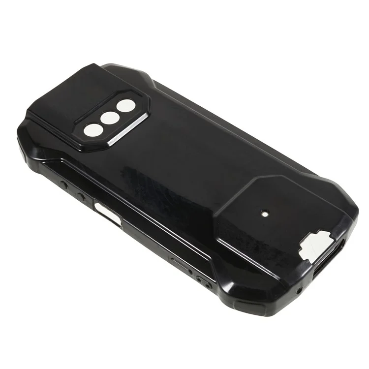 Pour Ulefone Armor 15 Anti-Rayures Étui de Téléphone Souple en TPU Renforcé aux Coins Antichoc - Noir