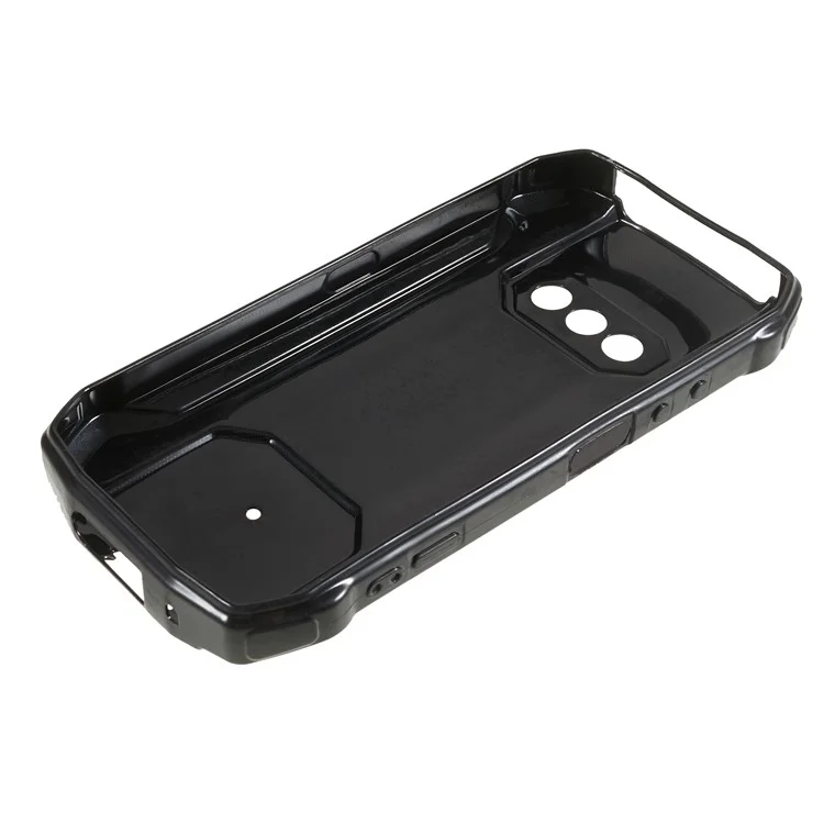 Pour Ulefone Armor 15 Anti-Rayures Étui de Téléphone Souple en TPU Renforcé aux Coins Antichoc - Noir