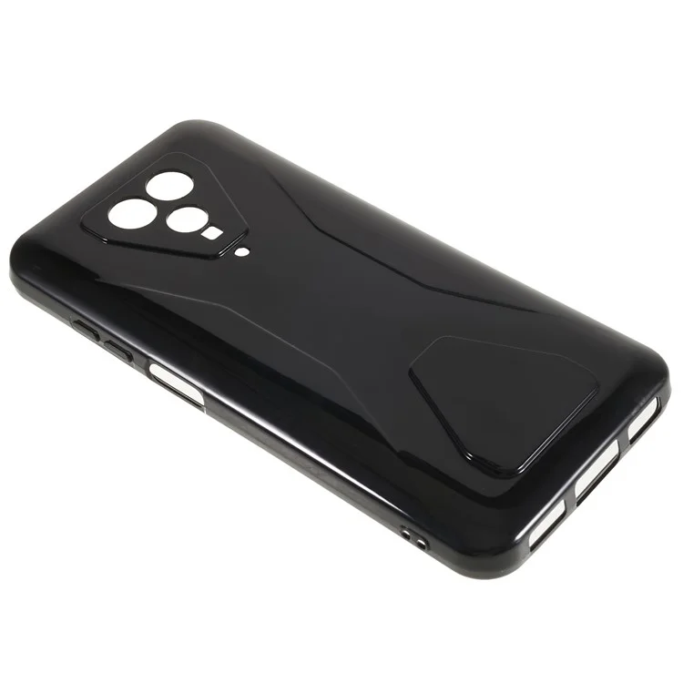 Для Blackview BL5000 5G Anti-Shock Protective Shell Soft TPU Full Camera Lens Protection Phone Case - Black