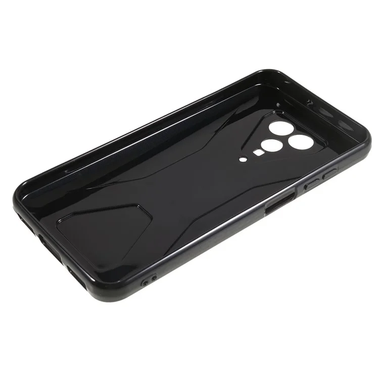 Для Blackview BL5000 5G Anti-Shock Protective Shell Soft TPU Full Camera Lens Protection Phone Case - Black