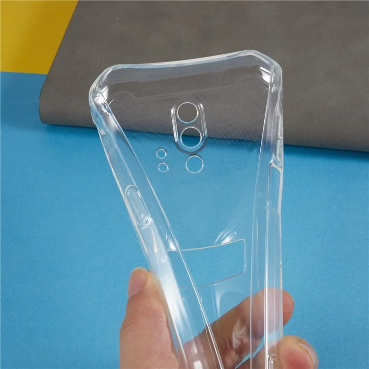 Para Blackview BV7200 4G Crystal Clear Case Soft TPU Drop Protection Phone Cover - Transparente