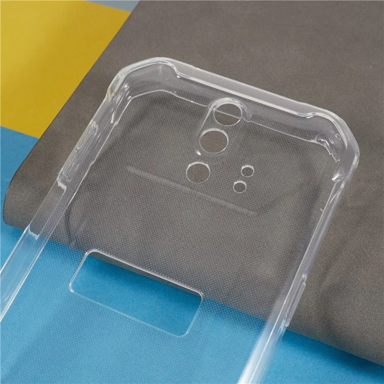 Para Blackview BV7200 4G Crystal Clear Case Soft TPU Drop Protection Phone Cover - Transparente