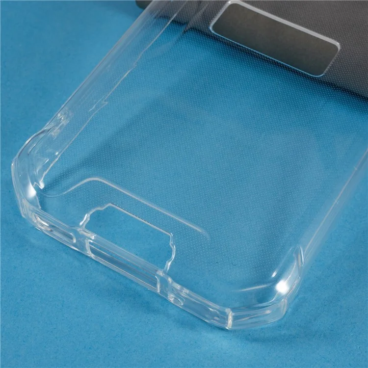 Para Blackview BV7200 4G Crystal Clear Case Soft TPU Drop Protection Phone Cover - Transparente