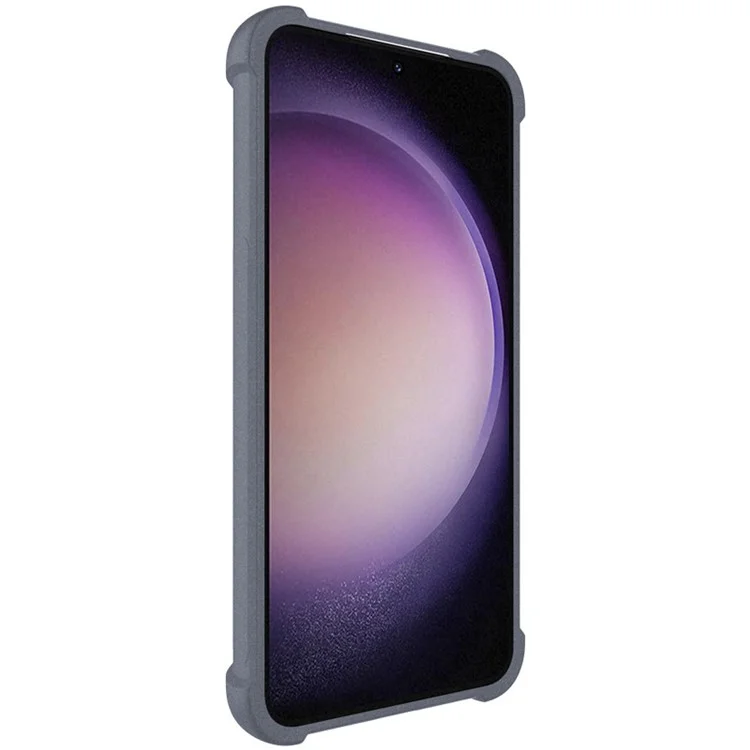 Чехол-накладка IMAK Matte для Samsung Galaxy S23, защитный угловой TPU-чехол с воздушными подушками - серый