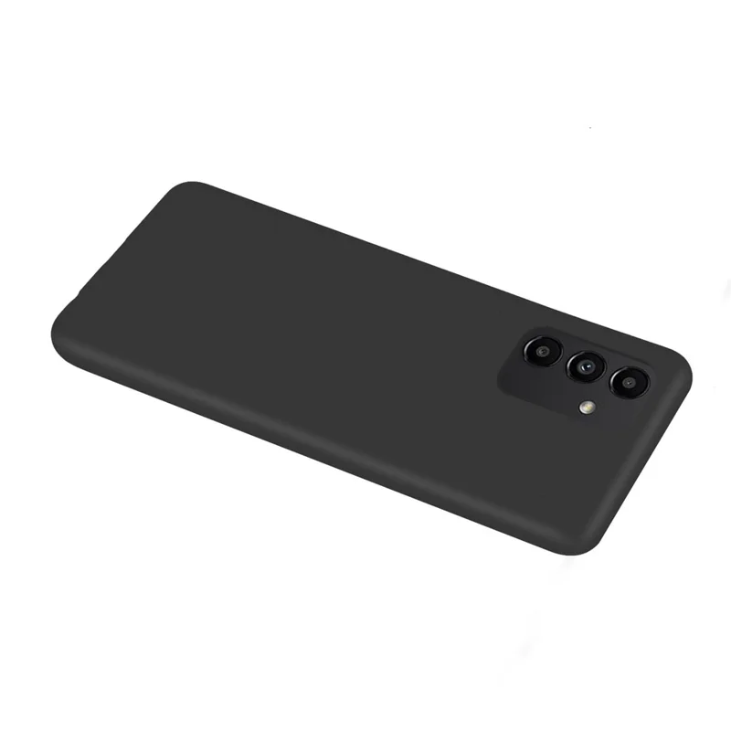 For Samsung Galaxy A14 5G / A14 4G Candy Color Phone Case Anti-scratch Matte Soft TPU Cover - Black