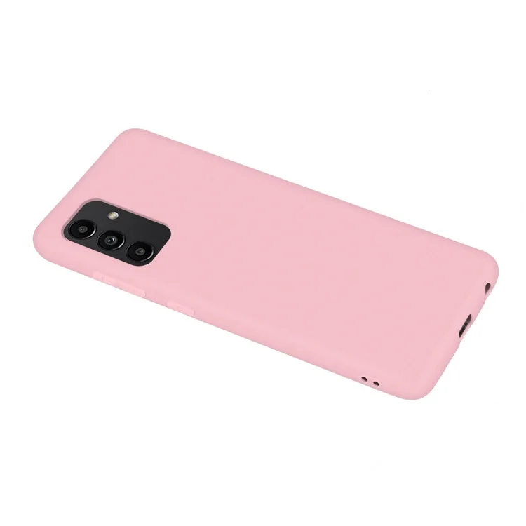 Per Samsung Galaxy A54 5G Candy Color Anti-graffio Custodia per telefono in TPU flessibile Matte Mobile Case - Deep Pink