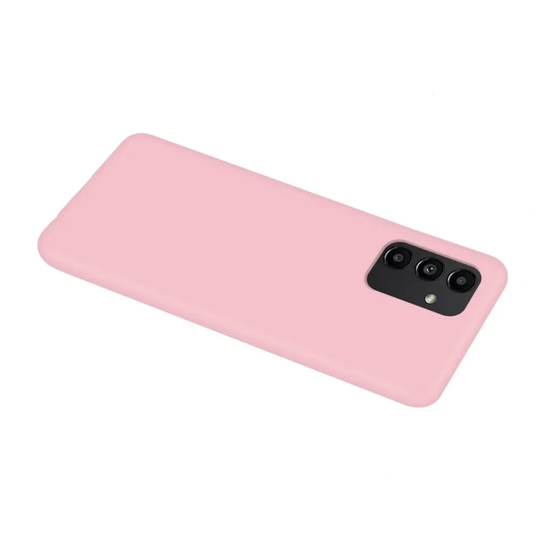 Per Samsung Galaxy A54 5G Candy Color Anti-graffio Custodia per telefono in TPU flessibile Matte Mobile Case - Deep Pink