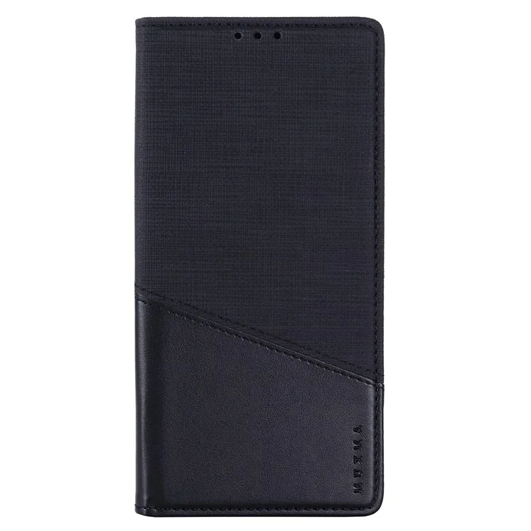MUXMA MX109 RFID Blocking Phone Case для OnePlus 11R 5G / Ace 2 5G, PU Leather Magnetic Wallet Cover Stand - Black