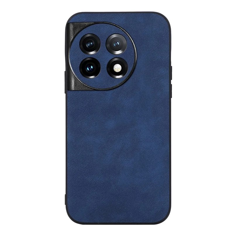 For OnePlus Ace 2 5G / 11R 5G Mobile Phone Case Textured Dustproof PU Leather+PC+TPU Phone Cover - Blue