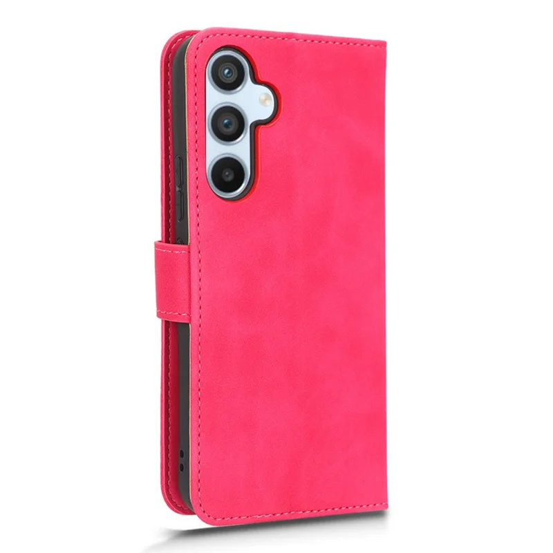 Per Samsung Galaxy M14 5G Custodia Portafoglio in Pelle con Supporto - Rosa