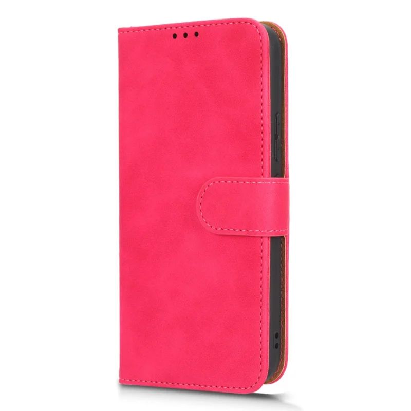 Per Samsung Galaxy M14 5G Custodia Portafoglio in Pelle con Supporto - Rosa