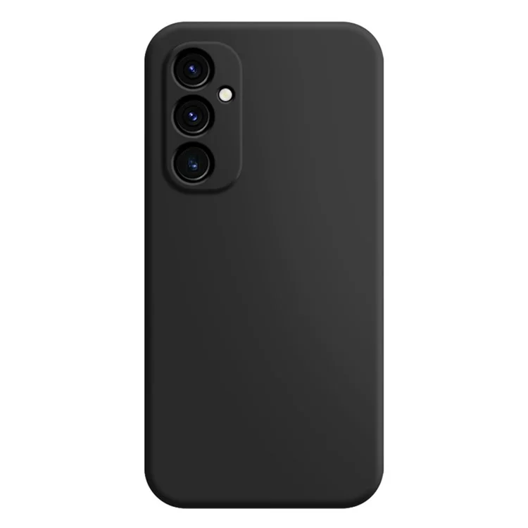 Per Samsung Galaxy A14 5G / A14 4G Custodia protettiva in TPU gommato con bordi dritti, fibra antistrappo, protezione anti-graffio - Nero
