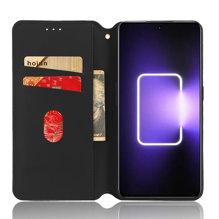 Para Realme GT Neo 5 5G / GT3 5G Wallet Stand Phone Leather Case Imprinted Rhombus Pattern Phone Cover - Negro