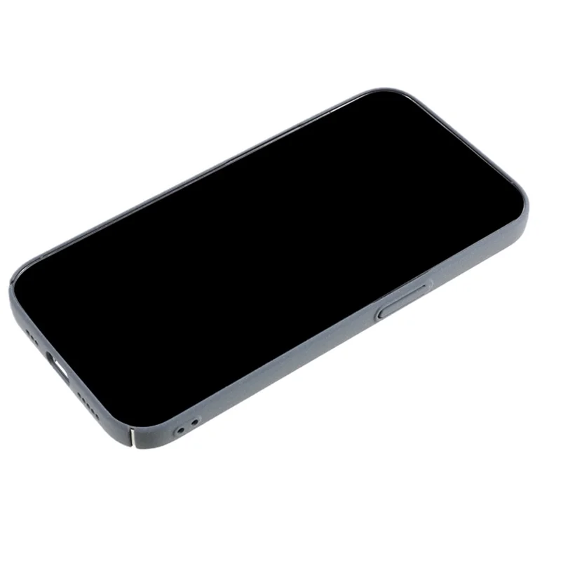 Mobile Phone Case for iPhone 12 Pro Max 6.7 inch , Anti-Dust Matte Texture Hard PC Phone Cover - Dark Grey