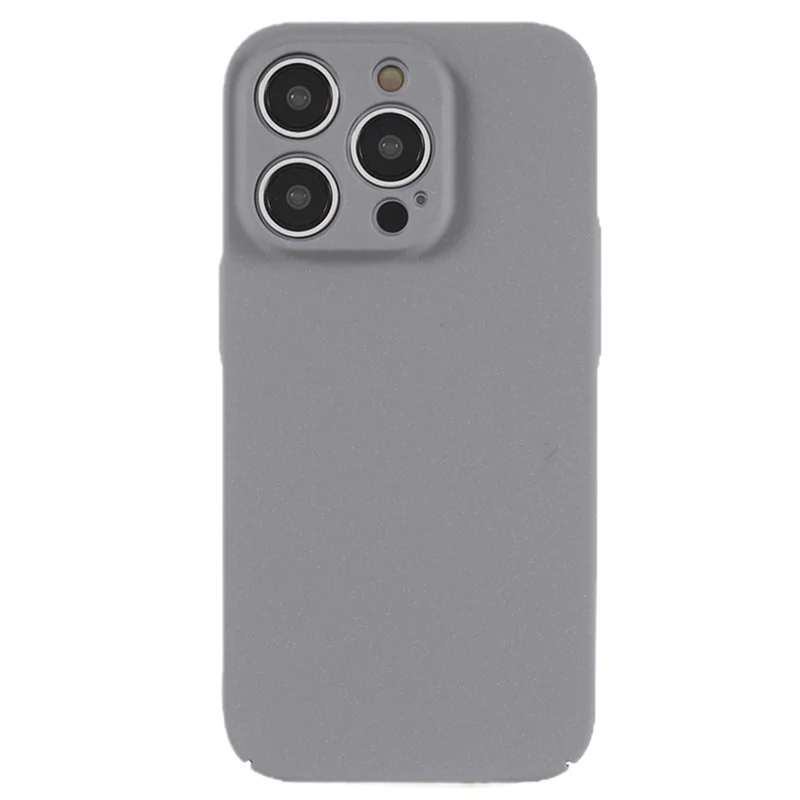 For iPhone 12 Pro 6.1 inch Phone Shell Matte Texture Anti-scratch Hard PC Phone Case - Grey