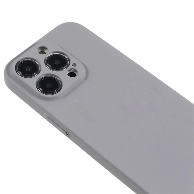 For iPhone 12 Pro 6.1 inch Phone Shell Matte Texture Anti-scratch Hard PC Phone Case - Grey
