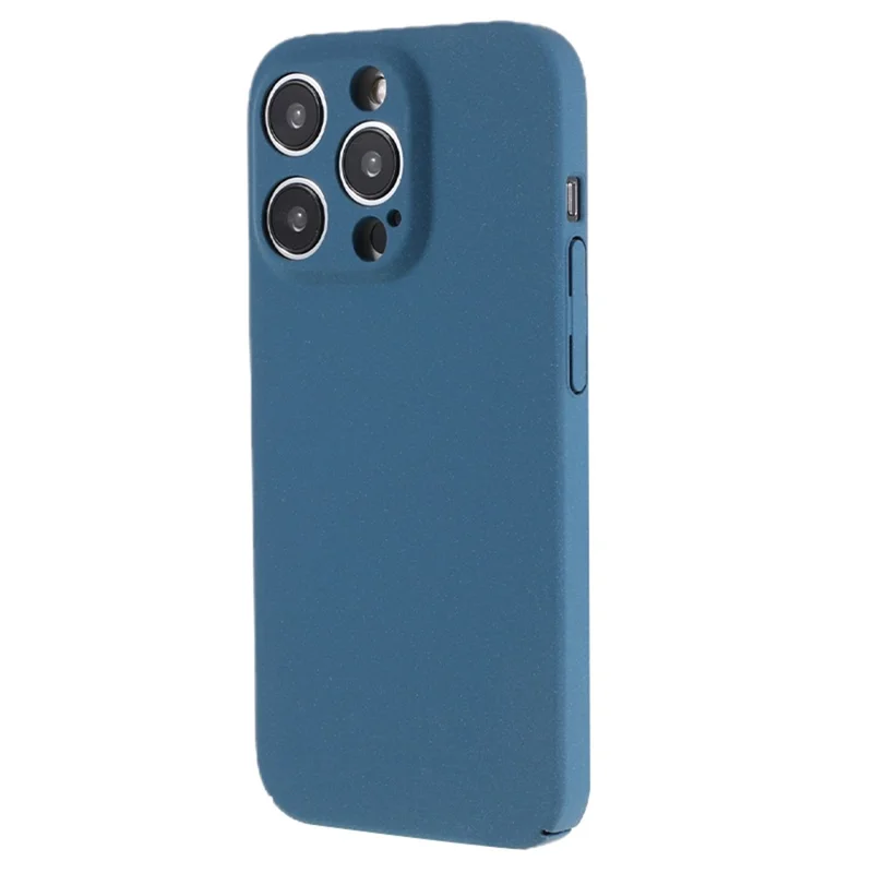 For iPhone 12 Pro 6.1 inch Phone Shell Matte Texture Anti-scratch Hard PC Phone Case - Blue