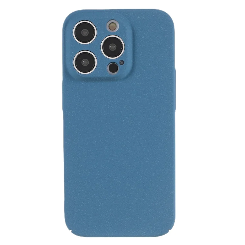 For iPhone 12 Pro 6.1 inch Phone Shell Matte Texture Anti-scratch Hard PC Phone Case - Blue
