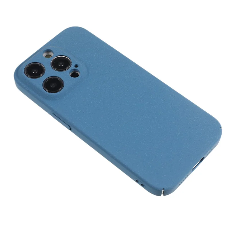 For iPhone 12 Pro 6.1 inch Phone Shell Matte Texture Anti-scratch Hard PC Phone Case - Blue