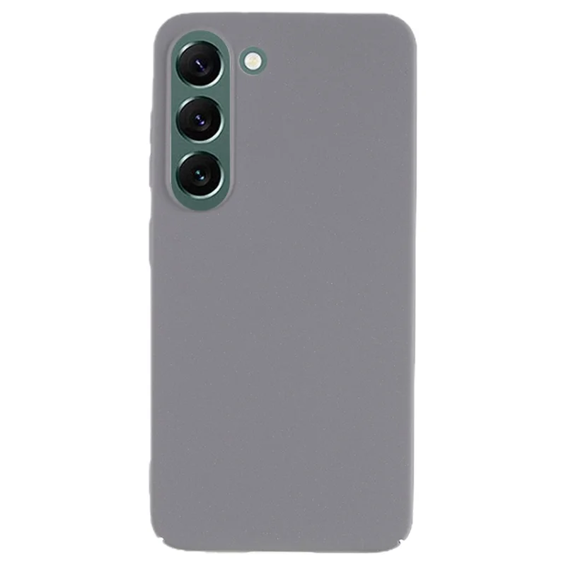 For Samsung Galaxy S22+ 5G Phone Case Matte Texture Anti-scratch Hard PC Phone Cover Shell - Grey