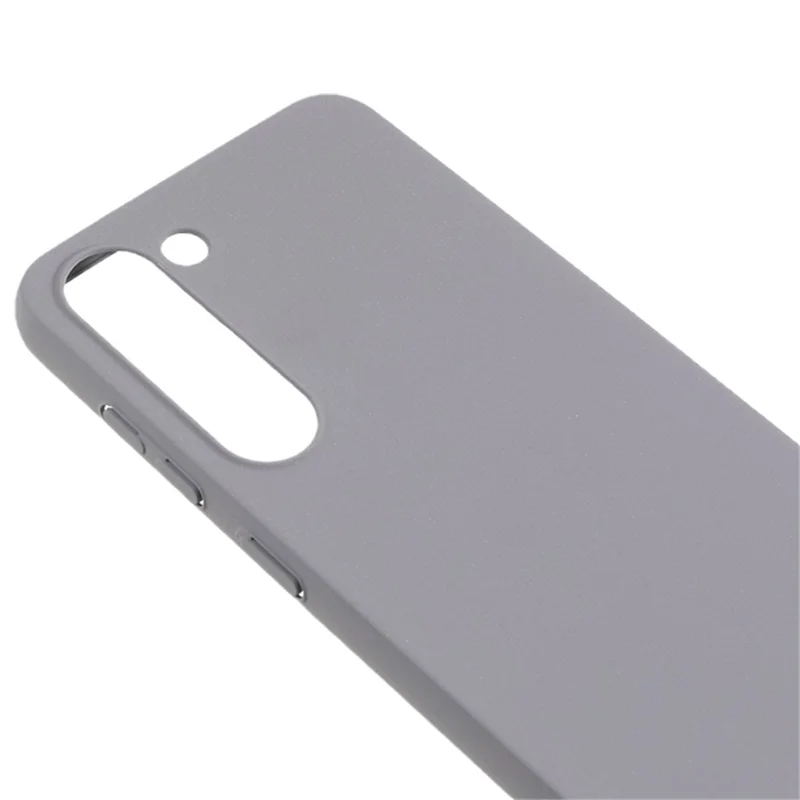 For Samsung Galaxy S22+ 5G Phone Case Matte Texture Anti-scratch Hard PC Phone Cover Shell - Grey