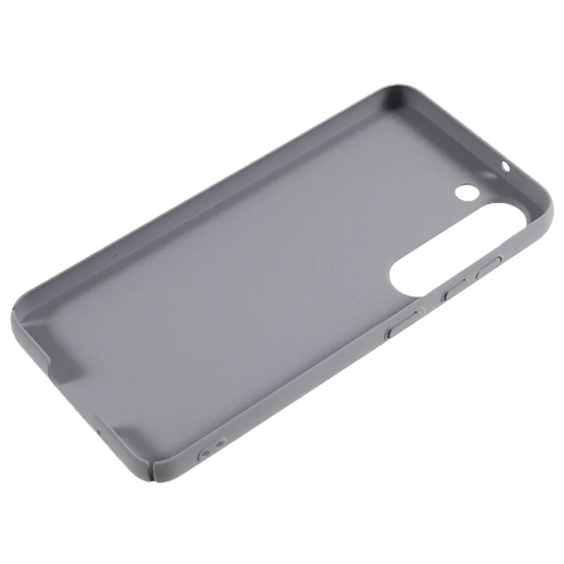For Samsung Galaxy S22+ 5G Phone Case Matte Texture Anti-scratch Hard PC Phone Cover Shell - Grey